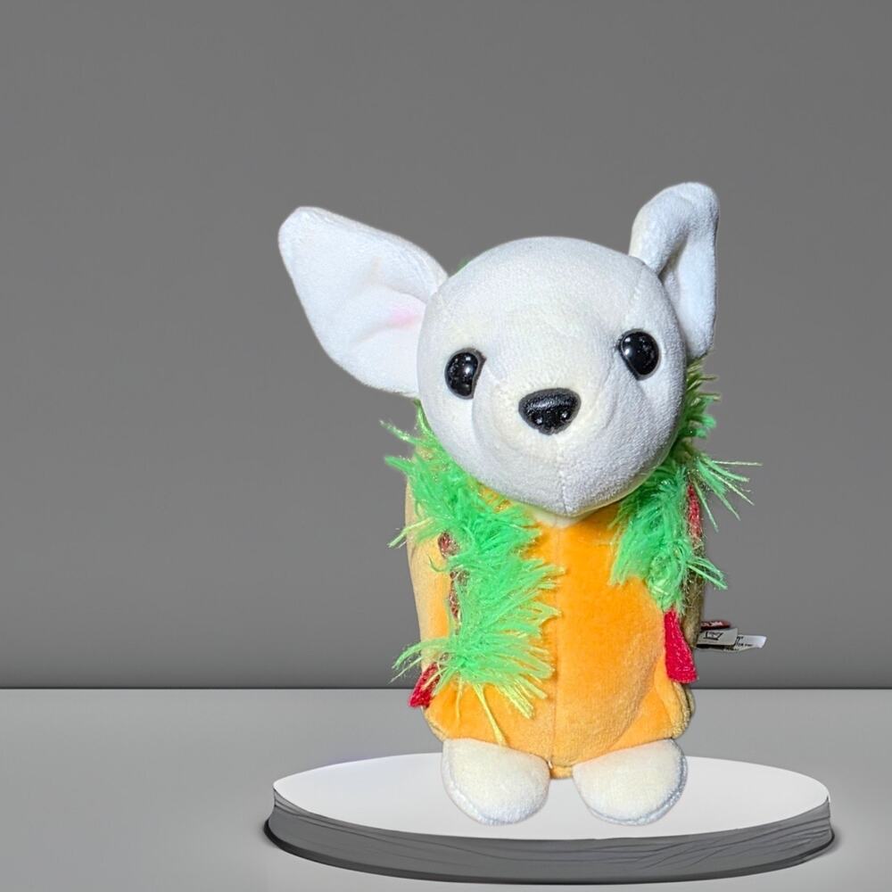 Douglas Cuddle Toys Taco Chihuahua Macaroon Plush Dog 8"